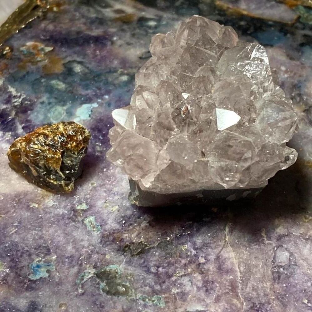 amethyst cluster - Picture 2 of 7